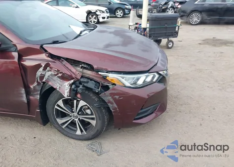 2021 Nissan Sentra Sv Xtronic Cvt z USA, uszkodzony, nr VIN 3N1AB8CVXMY268489